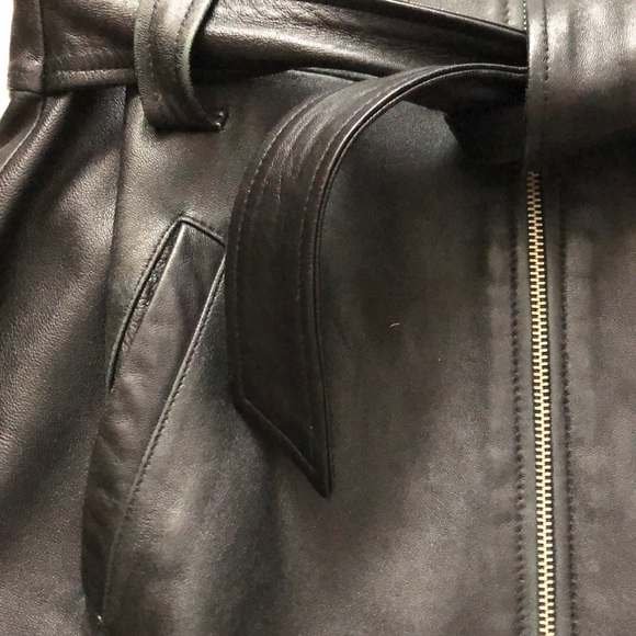 Valerie Stevens Black Genuine Leather Jacket (Lambskin) Size LP - Picture 4 of 9